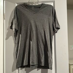 Men’s large grey “Old Navy” soft washed v-neck shirt